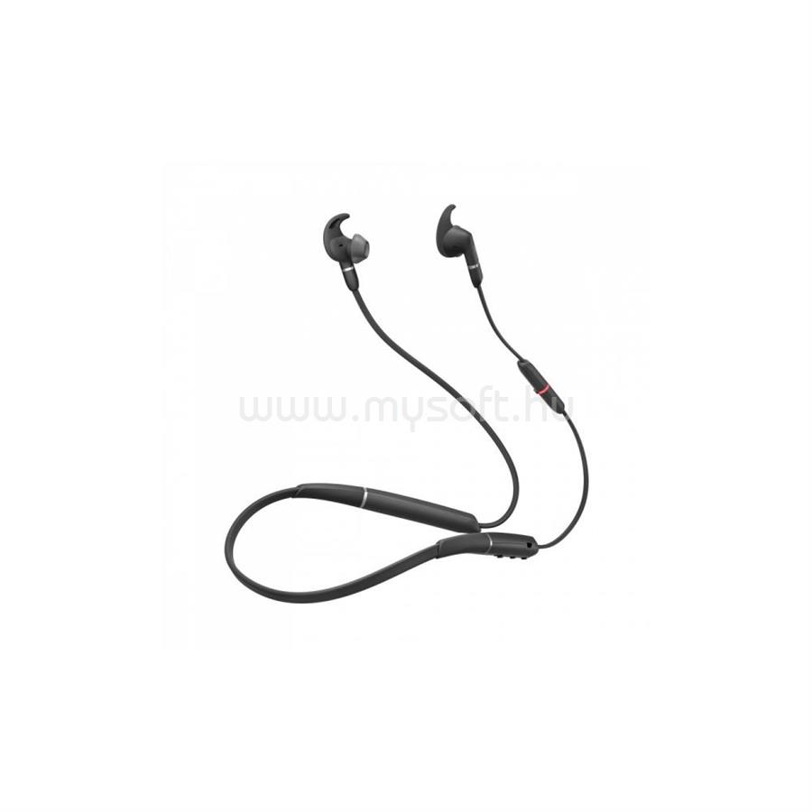 JABRA Evolve 65e MS Stereo Bluetooth vezeték nélküli mikrofonos fülhallgató