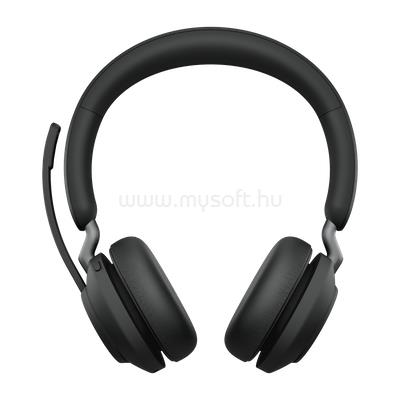 JABRA Evolve2 65 380c UC vezeték nélküli sztereó headset (fekete)