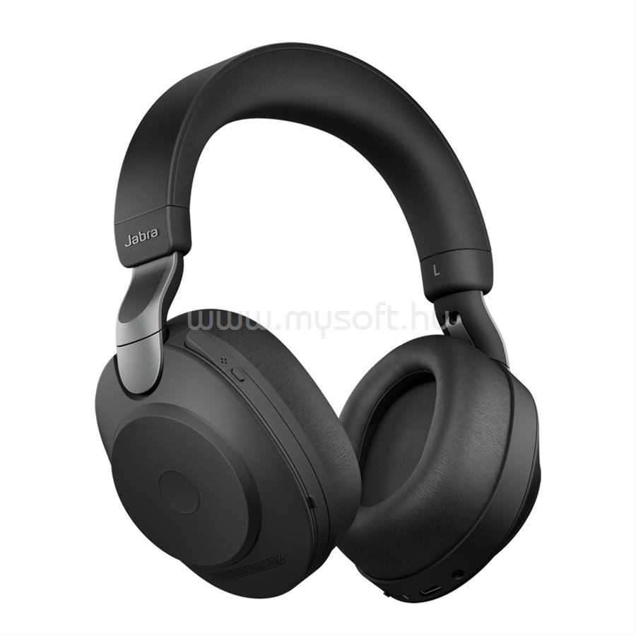 JABRA Evolve2 85 UC Vezetéknélküli Sztereó Headset (Fekete)