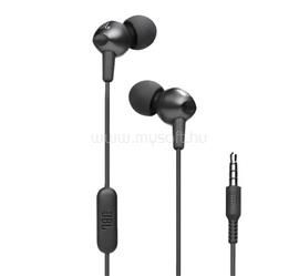 JBL C200SI fülhallgató SZTEREO (3.5mm jack, mikrofon, felvevő gomb) FEKETE JBLC200SIBLK small