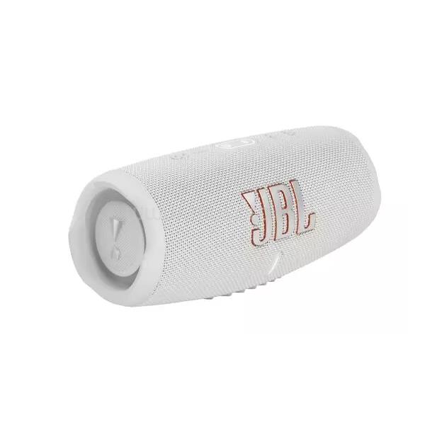 JBL Charge 5 Bluetooth hangszóró, vízhatlan (fehér)