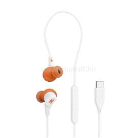 JBL Endurance Run 3 USB-C vezetékes mikrofonos fehér sport fülhallgató ENDURRUN3CBLKG small