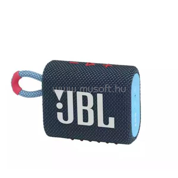 JBL Go 3 bluetooth hangszóró, vízhatlan (kék/pink)
