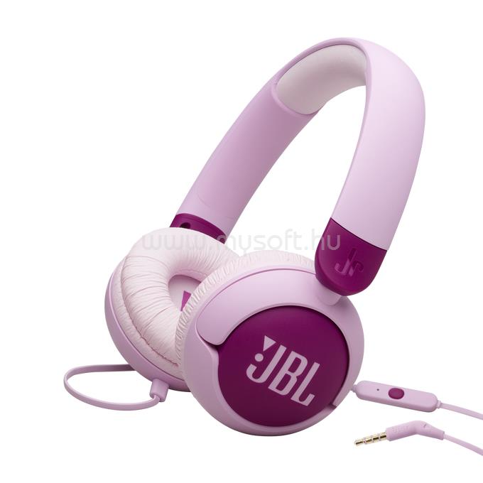 JBL JR 320 vezetékes gyermek fejhallgató (lila)