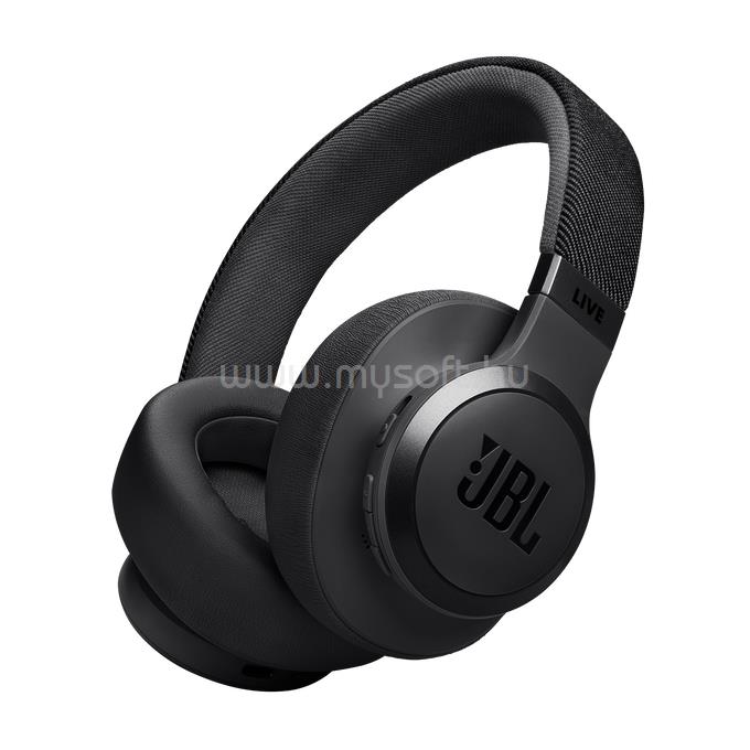 JBL LIVE 770 BTNC Bluetooth zajszűrős fejhallgató (fekete)