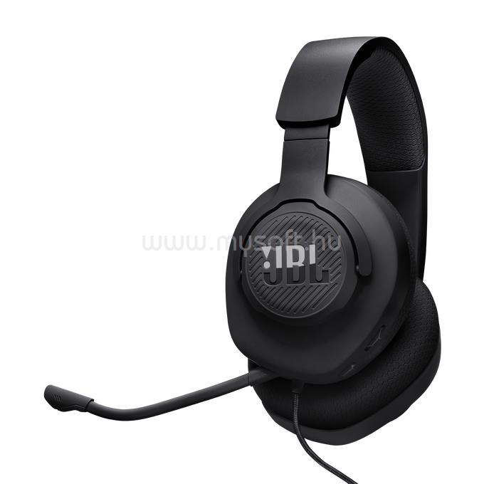 JBL Quantum 100 M2 vezetékes gamer headset (fekete)