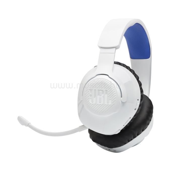 JBL Quantum 360 vezeték nélküli gamer headset ( fehér/kék)