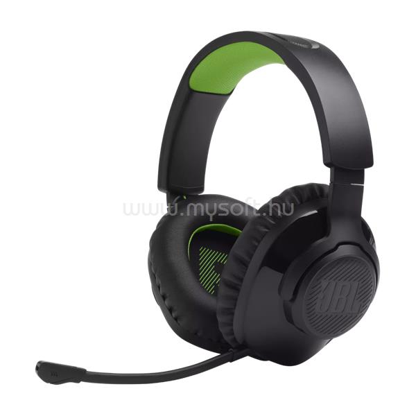 JBL Quantum 360 vezeték nélküli gamer headset (fekete/zöld)