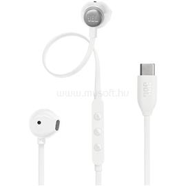 JBL T 305 C BLU vezetékes USB C mikrofonos fülhallgató (fehér) JBLT305CWHT small