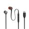 JBL T310 fülhallgató SZTEREO Type-C, lapos kábel, FEKETE JBLT310CBLK small