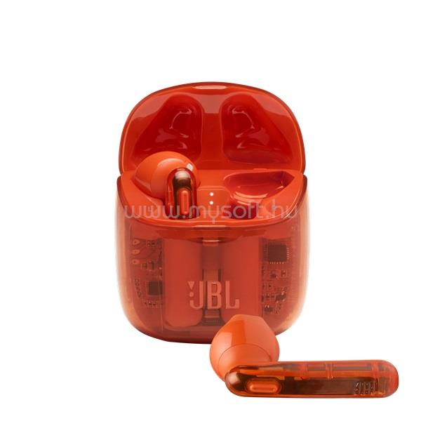 JBL T225TWS GHOSTORG True Wireless Bluetooth fülhallgató (narancssárga)
