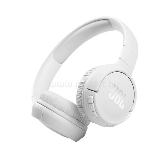 JBL T510BT vezeték nélküli fejhallgató (fehér)