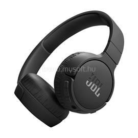 JBL T670 NC BLK Bluetooth zajszűrős fejhallgató (fekete) JBLT670NCBLK small