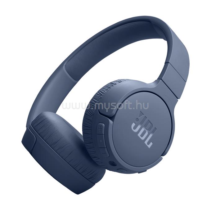 JBL T670 NC BLU Bluetooth zajszűrős fejhallgató (kék)