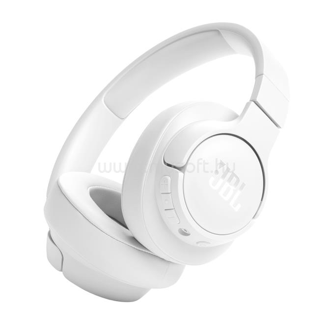 JBL T720BTWHT Bluetooth vezeték nélküli fejhallgató (fehér)