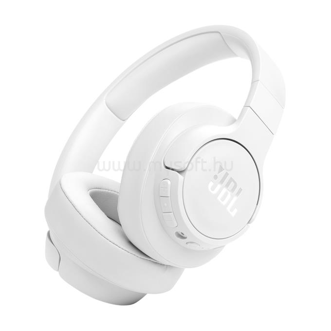 JBL T770NCWHT Bluetooth zajszűrős fejhallgató (fehér)
