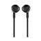 JBL T205 fülhallgató SZTEREO 3.5mm jack, lapos kábel, FEKETE JBLT205BLK small
