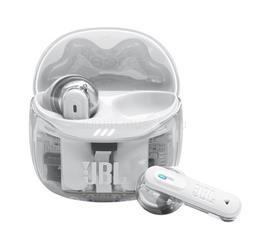JBL TUNE FLEX2 GHOST EDITION bluetooth fülhallgató SZTEREO (v5.3, TWS, mikrofon, aktív zajszűrő, IP54 + töltőtok) FEHÉR JBL-TFLEX2GHST-WHT small