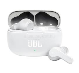 JBL WAVE 200 bluetooth fülhallgató SZTEREO v5.0, mélyhang kiemelés + töltőtok, FEHÉR JBLW200TWSWHT small