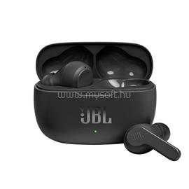 JBL WAVE 200 bluetooth fülhallgató SZTEREO v5.0, mélyhang kiemelés + töltőtok, FEKETE JBLW200TWSBLK small