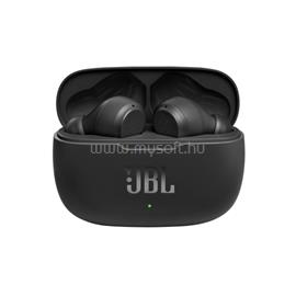 JBL WAVE 200 bluetooth fülhallgató SZTEREO v5.0, mélyhang kiemelés + töltőtok, FEKETE JBLW200TWSBLK small