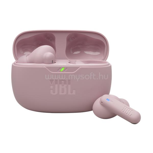 JBL Wave Beam 2 True Wireless Bluetooth aktív zajszűrős fülhallgató (rózsaszín)
