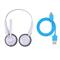 JLAB Go Work Pop vezeték nélküli Bluetooth headset (lila) IEUHBGWRKPOPRLLC4 small