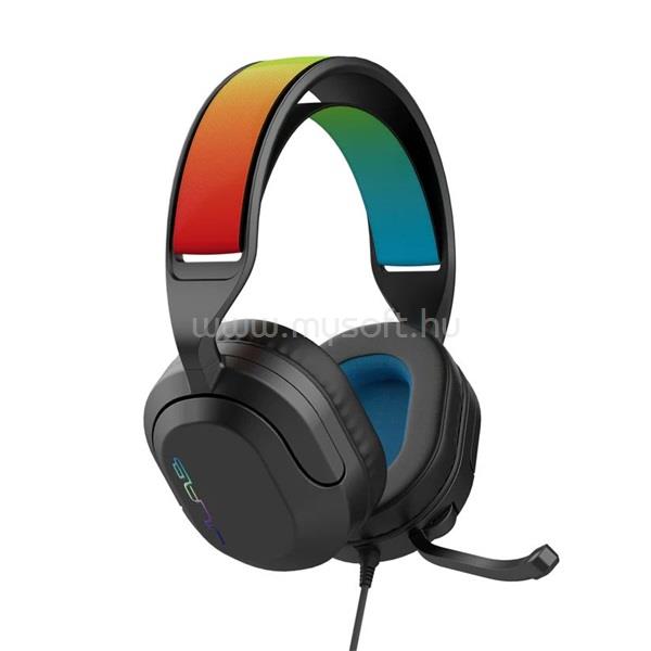 JLAB Nightfall vezetékes gamer headset (fekete)