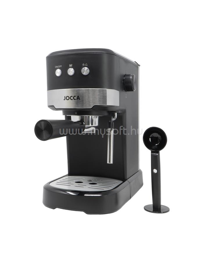JOCCA 2377 Espresso kávéfőző 20 bar, gőz funkció habosításhoz, 1,8l víztartállyal