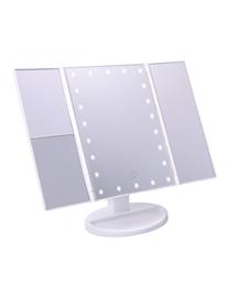 JOCCA 2722 Összecsukható Sminktükör LED-es világítással és 1x/2x/3x nagyítással JOC586728 small