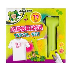 JOLLY Airbrush Textile 12 darabos kétvégű színes textilmarker készlet 4446-0015 small