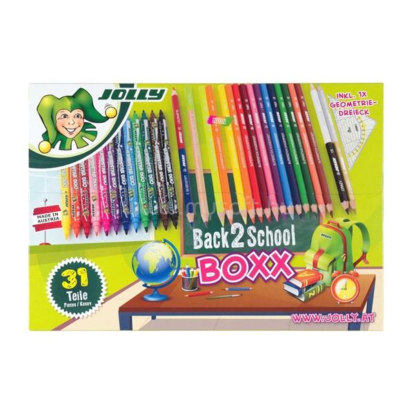 JOLLY Back To School All In Boxx 31 darabos iskolakezdő készlet
