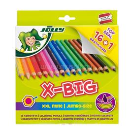 JOLLY X-Big extra vastag 15+1 darabos színesceruza készlet 3099-0150 small