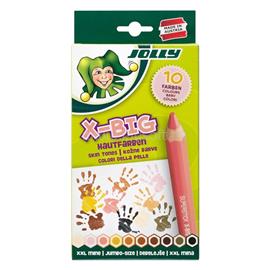 JOLLY X-Big Skin Tones extra vastag 10 darabos színesceruza készlet 3099-0003 small