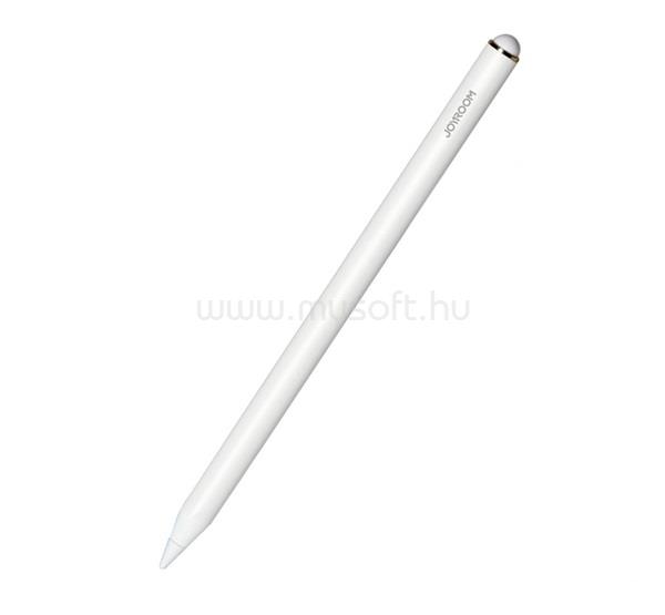 JOYROOM IPAD Pro 13 (2025) / Pro 11 (2025) érintő képernyős ceruza akítv, LED jelzés + 2db póthegy, FEHÉR