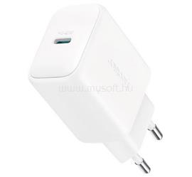 JOYROOM JOYROOM hálózati töltő Type-C aljzat 20W, PD gyorstöltő 3.0 + Type-C kábel, FEHÉR JOYROOM_JR-TCF20_CC small