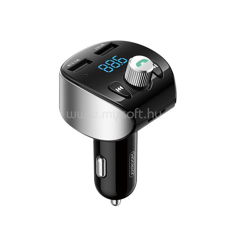 JOYROOM JR-CL02 QC 3.0 18W FM Transmitter (fekete)