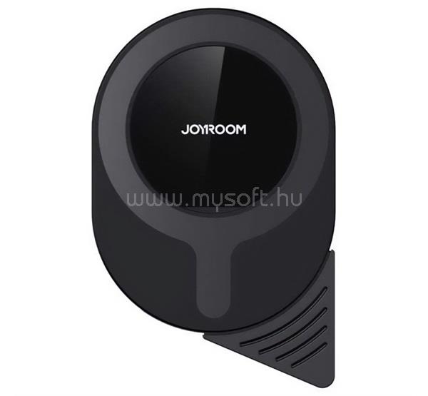 JOYROOM JOYROOM JR-ZS418 telefontartó mágneses, tapadókorong, FEKETE