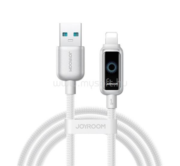 JOYROOM iPhone 14 Plus / 14 Pro Max / 14 Pro JOYROOM STARFLIGHT adatkábel USB - lightning, 120cm, FEHÉR