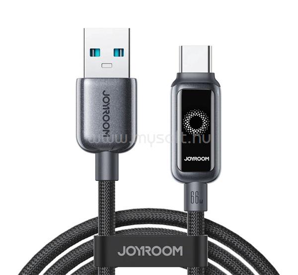 JOYROOM JOYROOM STARFLIGHT adatkábel USB - Type-C, 120cm, FEKETE