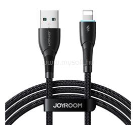 JOYROOM iPhone 14 Plus / 14 Pro Max / 14 Pro STARRY adatkábel USB - lightning, 100cm, FEKETE JOYROOM_SA32-AL3_BLACK small