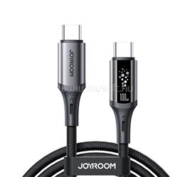JOYROOM JOYROOM STARTALK adatkábel Type-C - Type-C, 120cm, FEKETE JOYROOM_S-A60_C-C_100W_1.2M_BLACK small