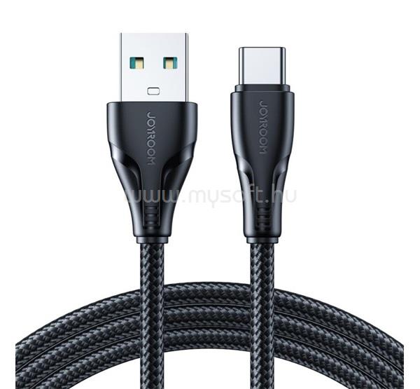 JOYROOM JOYROOM SURPASS adatkábel USB - Type-C, 120cm, FEKETE