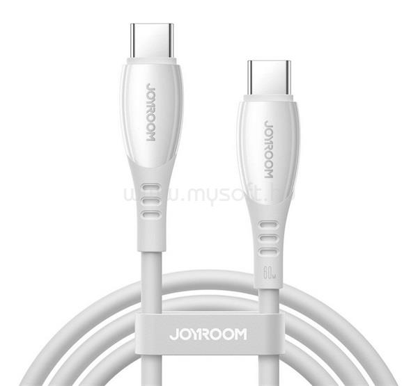 JOYROOM JOYROOM VIBRANT adatkábel Type-C - Type-C, 120cm, FEHÉR