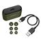 JVC HA-A9TG True Wireless Bluetooth military zöld fülhallgató HA-A9TG small
