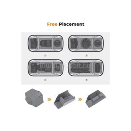 K AND F CONCEPT K&F Concept Alpha Sling 10L, fotós oldaltáska, fekete szürke, terepmintás KF-13-157V4 small