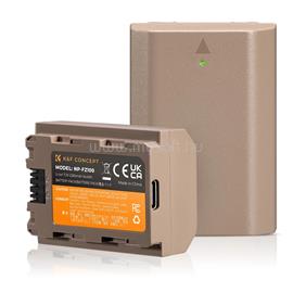 K AND F CONCEPT K&F Concept NP-FZ100 akkumulátor 2280mAh, USB-C csatlakozóval KF-28-0023 small