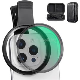 K AND F CONCEPT K&F Concept unverzális csipeszes szűrőtartó mobiltelefonokhoz, 67mm KF-31-142 small