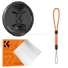 K&F CONCEPT objektívvédő sapka zsinórral + törlőkendő, 67mm KF-2072 small