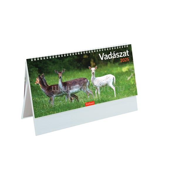KALENDART 2025 T054 Vadászat álló papír asztali naptár